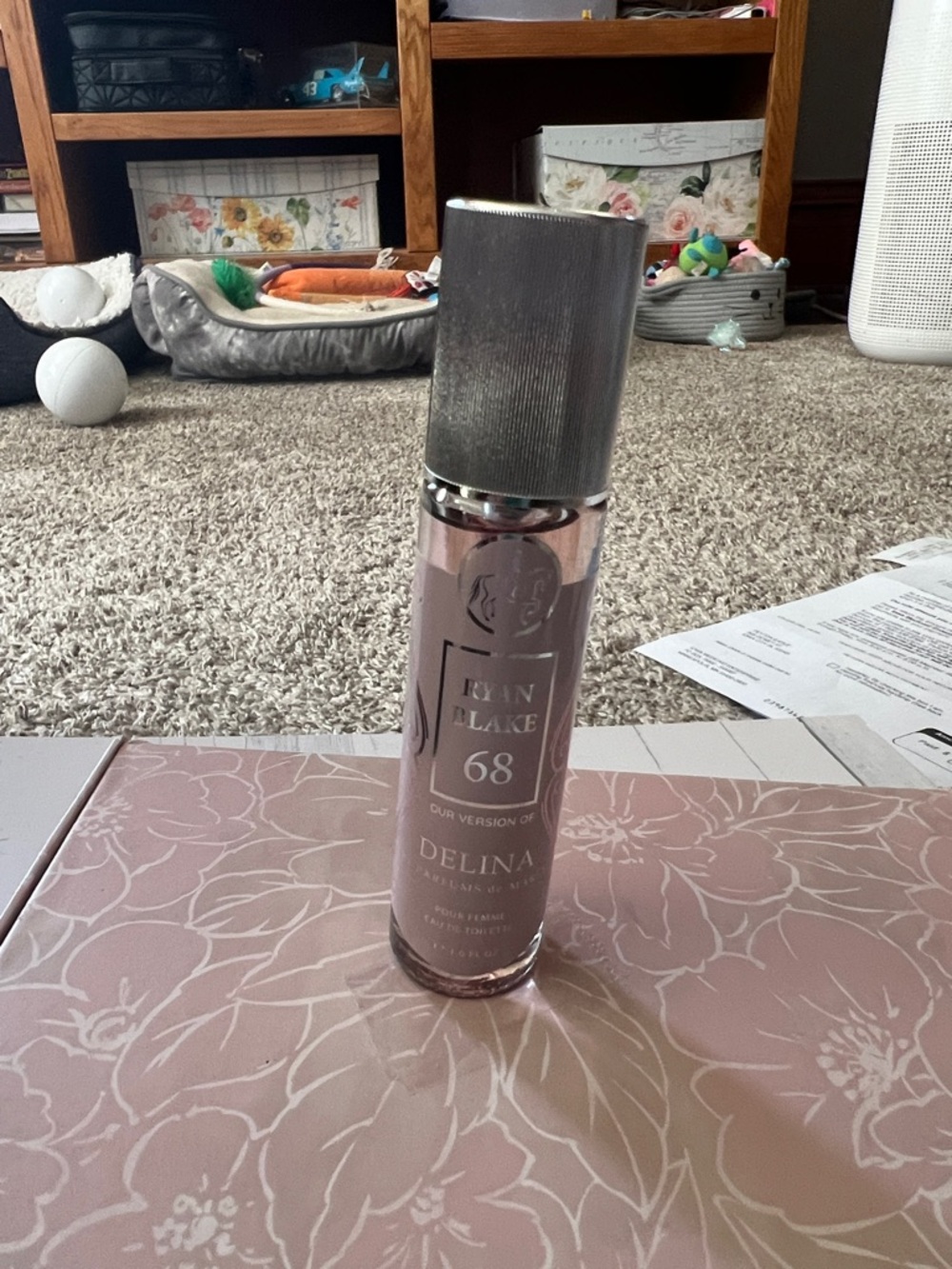 Delina 68 Fragrance Spray - Pink Bottle